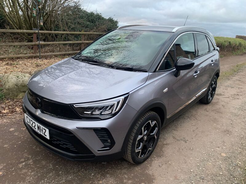 View VAUXHALL CROSSLAND ULTIMATE 1.2 TURBO 130BHP AUTOMATIC 6 SPEED REAR DAMAGE CAT S **CURRENTLY BEING REPAIRED**