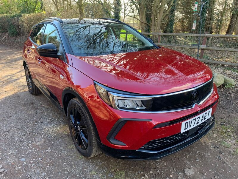View VAUXHALL GRANDLAND X GS-LINE TURBO NEW MODEL 1.2 130BHP NSR DOOR DAMAGE CAT S *NOW FULLY REPAIRED*